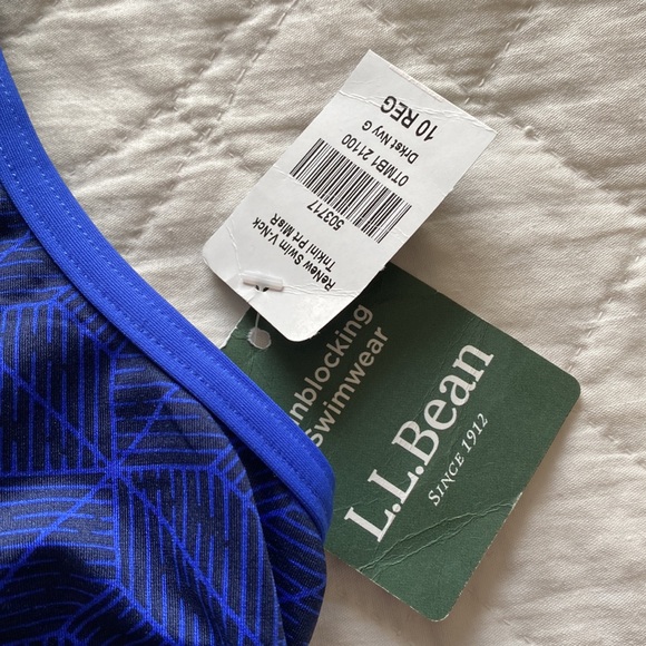 NWT LL Bean Tankini - Picture 4 of 8